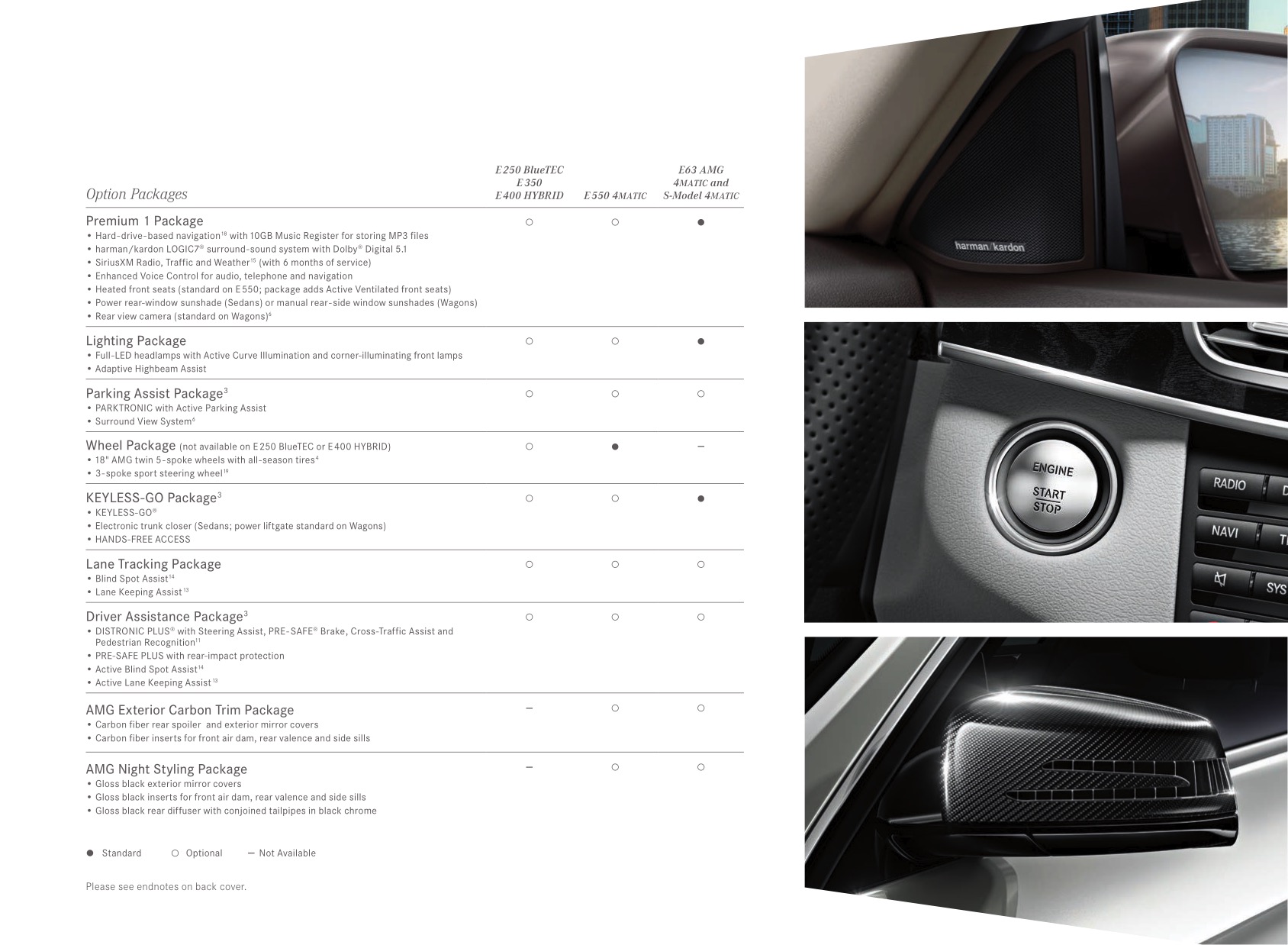 2014 Mercedes-Benz E-Class Brochure Page 2